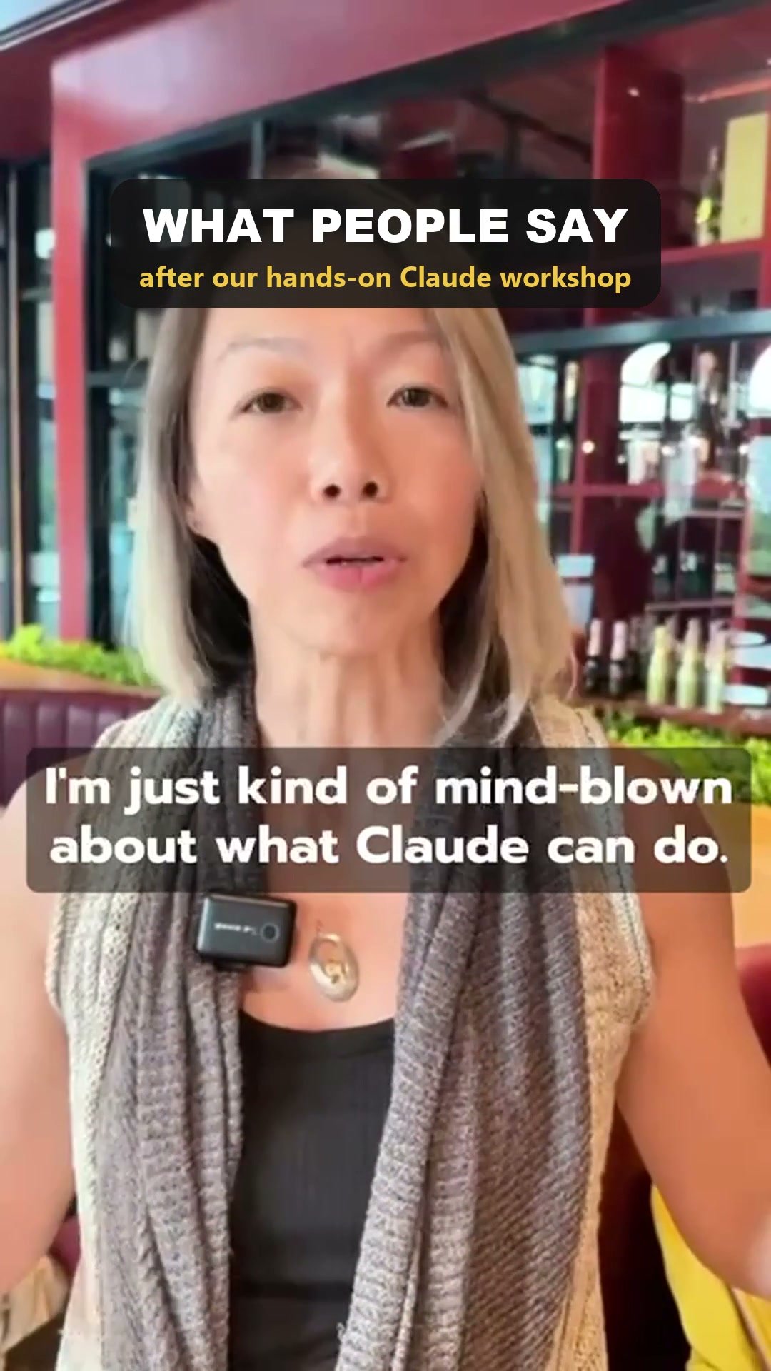 What people say after our hands-on Claude workshop