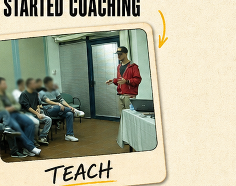 4. Started coaching