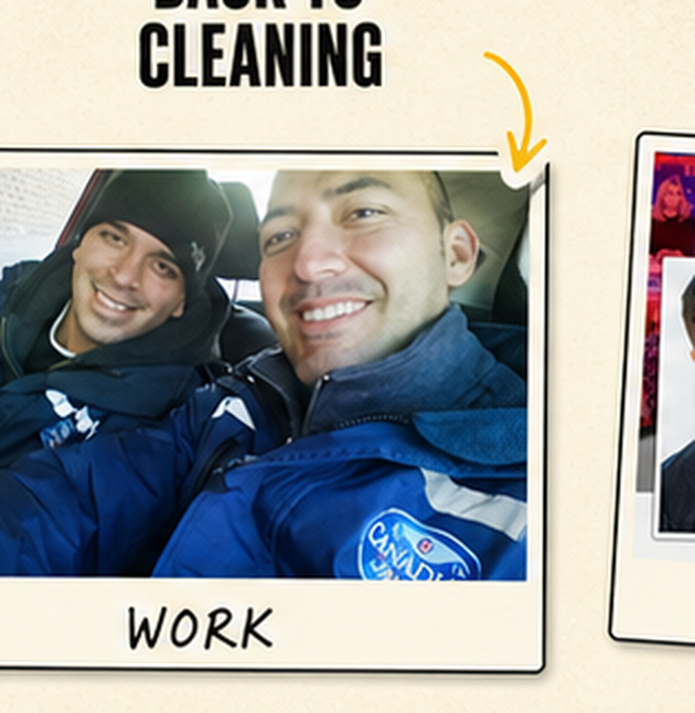 4. Back to cleaning
