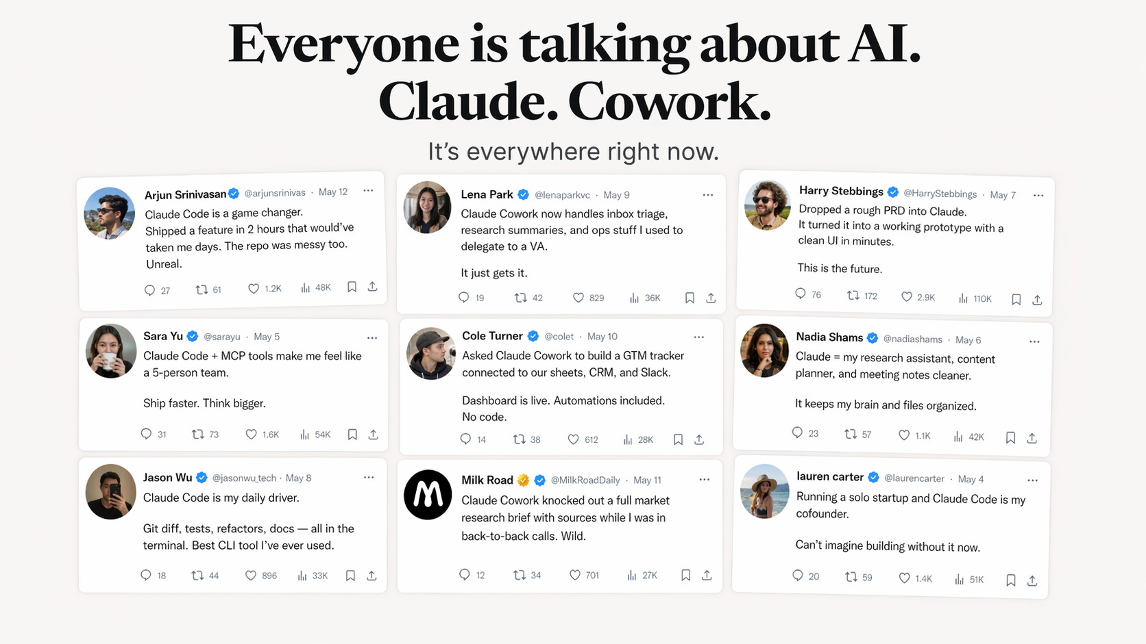 Everyone is talking about AI. Claude. Cowork. It's everywhere right now.