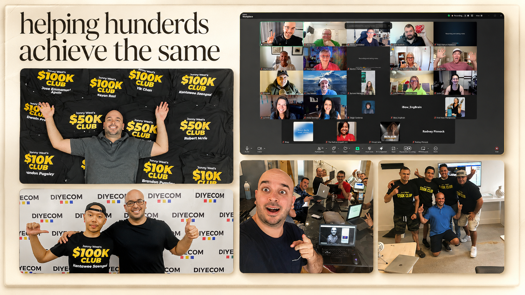 Helping hundreds achieve the same